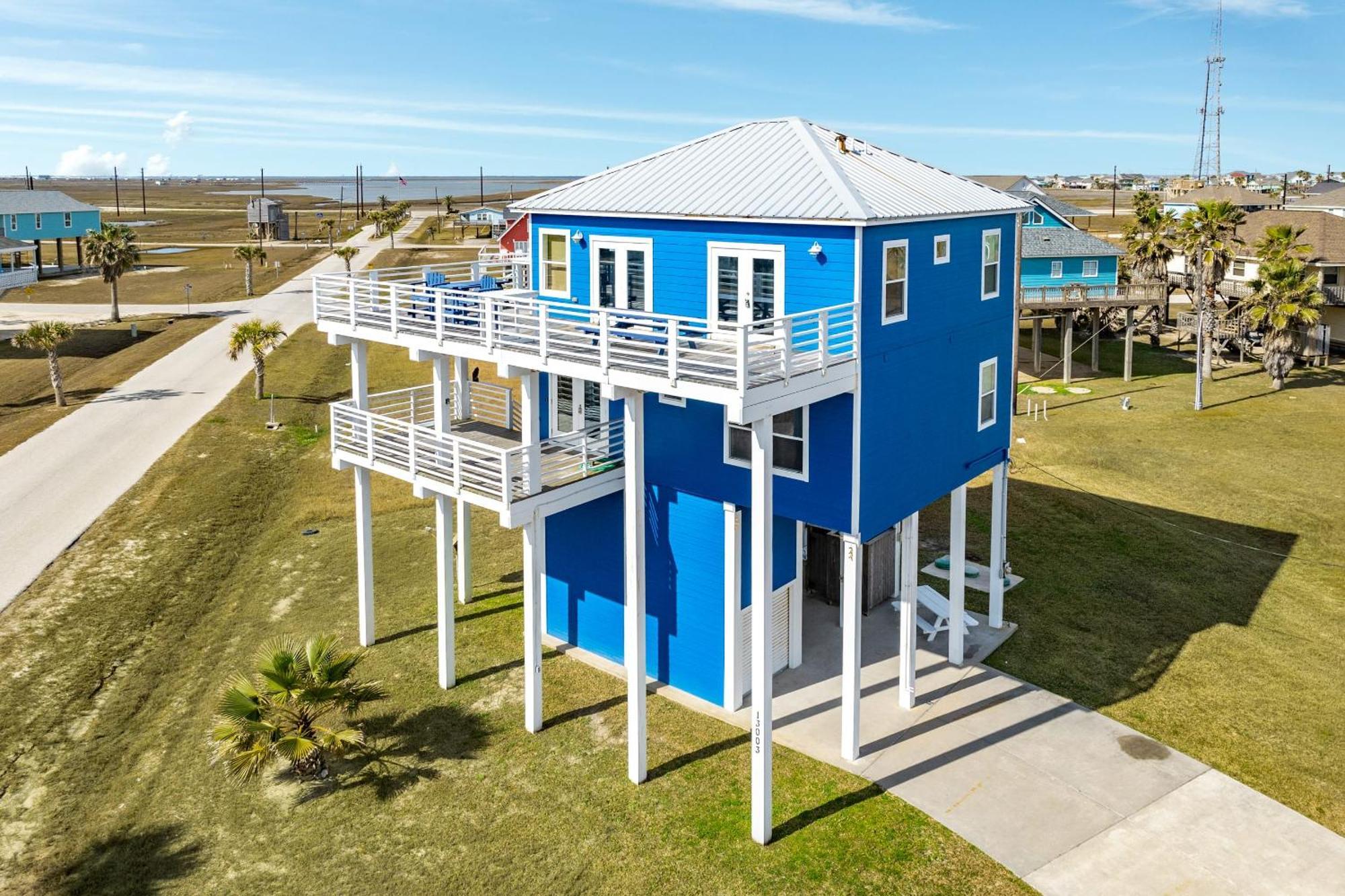 Unobstructed Views Of The Beach Gulf & Bay Villa Freeport Exterior photo