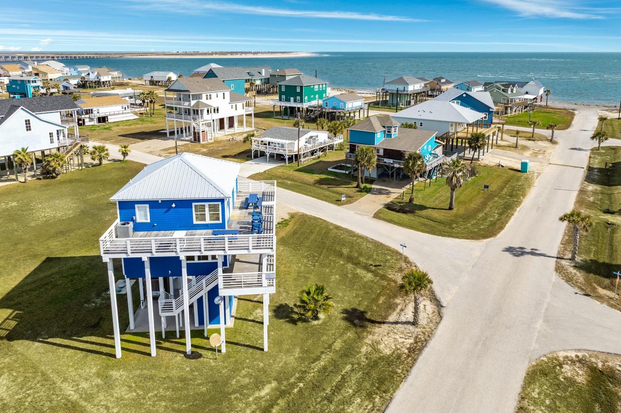 Unobstructed Views Of The Beach Gulf & Bay Villa Freeport Exterior photo